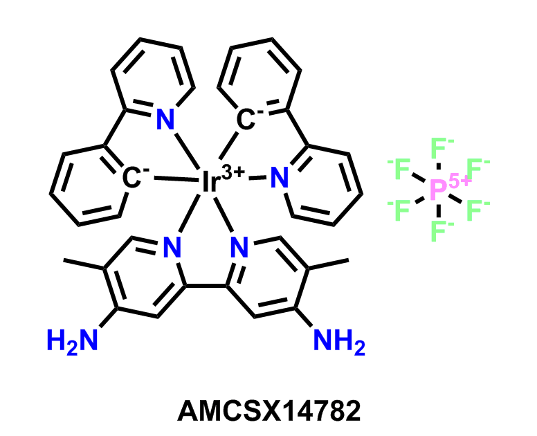 [Ir(ppy)2(4,4′-(NH2)2,5,5′-Me2bpy)]PF6