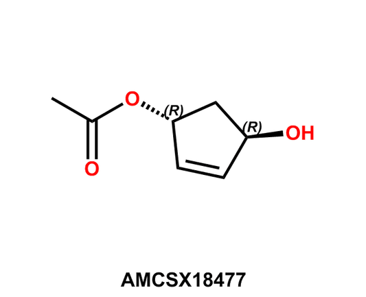 (1R,4R)-4-Hydroxycyclopent-2-en-1-yl acetate