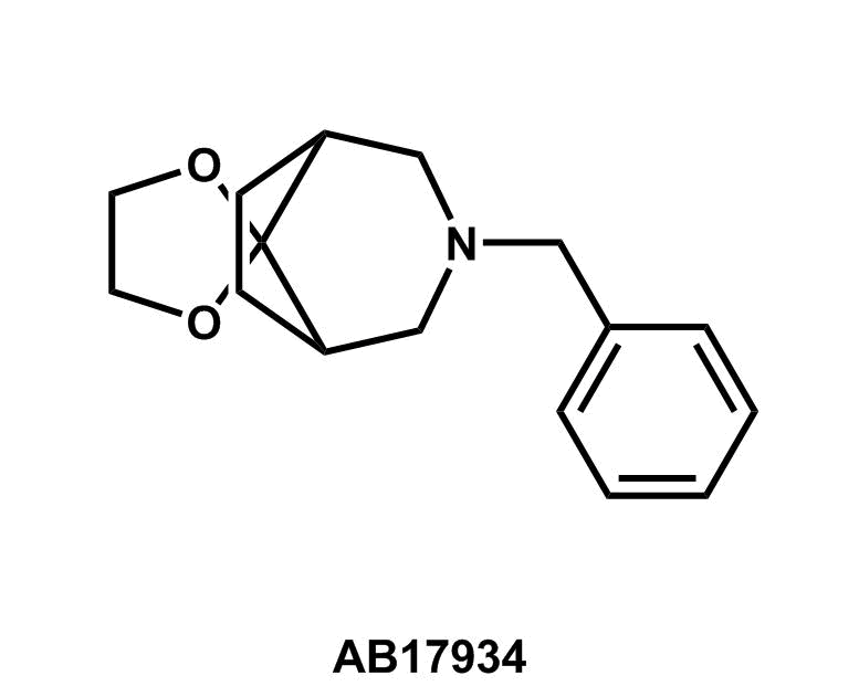 3-Benzyl-3-azaspiro[bicyclo[3.2.1]octane-8,2′-[1,3]dioxolane]