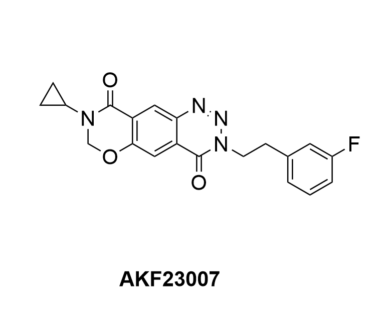 8-cyclopropyl-3-(3-fluorophenethyl)-7,8-dihydro-3H-[1,3]oxazino[6',5':4,5]benzo[1,2-d][1,2,3]triazine-4,9-dione