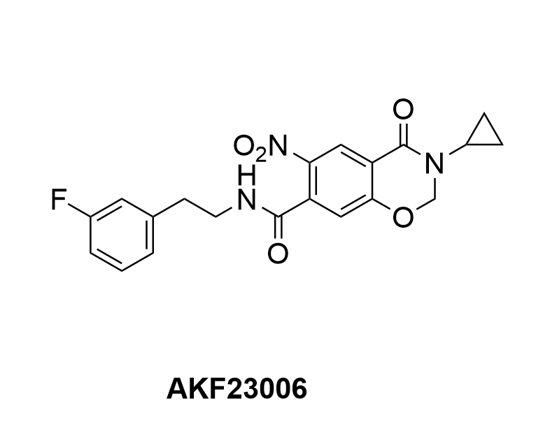 3-cyclopropyl-N-(3-fluorophenethyl)-6-nitro-4-oxo-3,4-dihydro-2H-benzo[e][1,3]oxazine-7-carboxamide