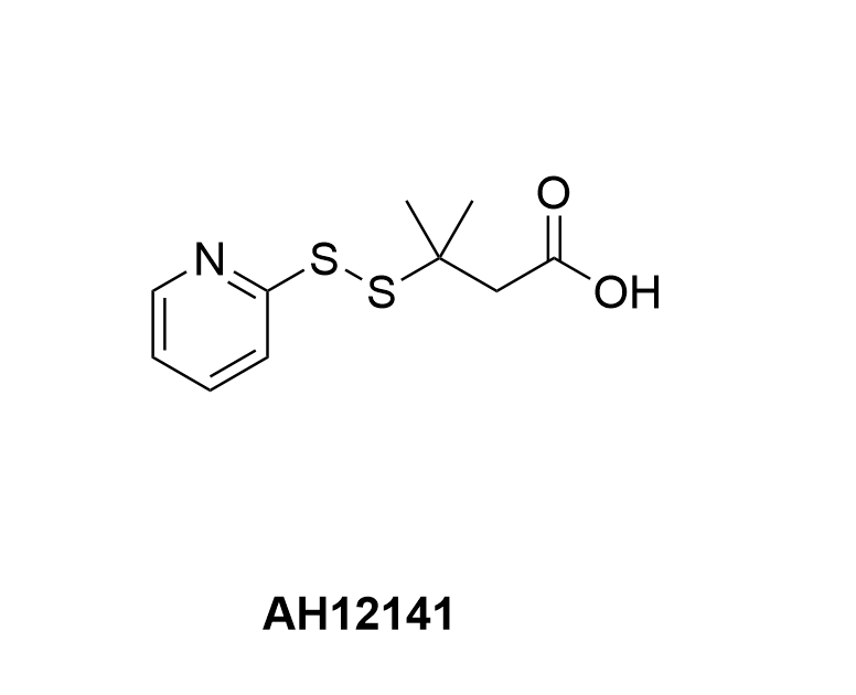 3-methyl-3-(pyridin-2-yldisulfaneyl)butanoic acid