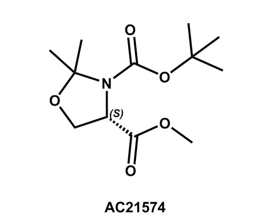 3-(tert-Butyl) 4-methyl (S)-2,2-dimethyloxazolidine-3,4-dicarboxylate - Achmem