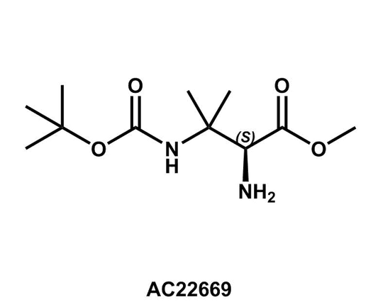 (S)-Methyl 2-amino-3-(tert-butoxycarbonylamino)-3-methylbutanoate