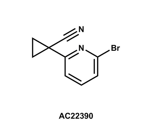 1-(6-Bromopyridin-2-yl)cyclopropanecarbonitrile