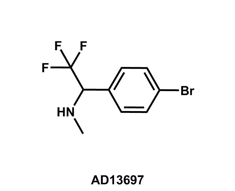 1-(4-Bromophenyl)-2,2,2-trifluoro-N-methylethanamine