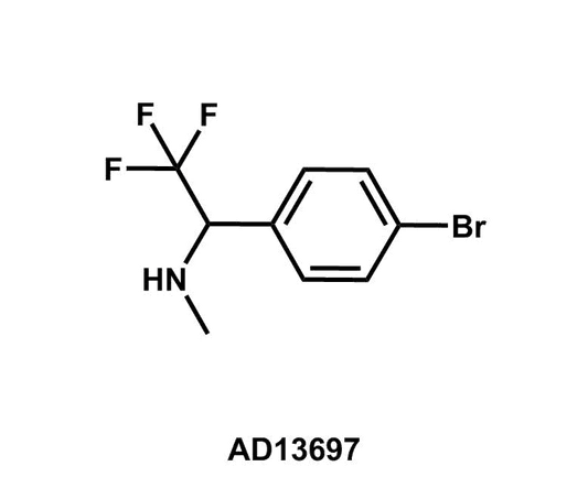 1-(4-Bromophenyl)-2,2,2-trifluoro-N-methylethanamine