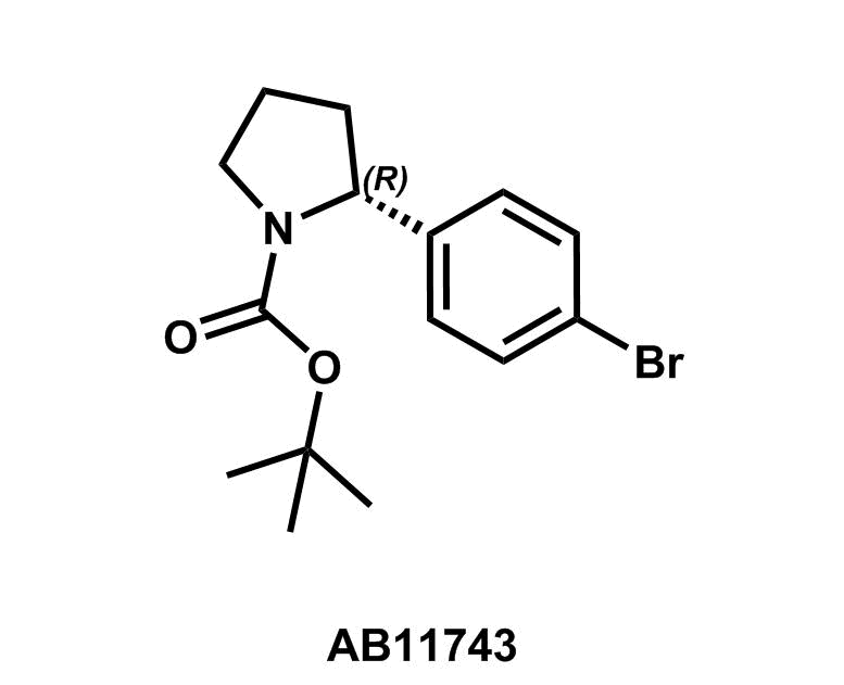 tert-Butyl (R)-2-(4-bromophenyl)pyrrolidine-1-carboxylate