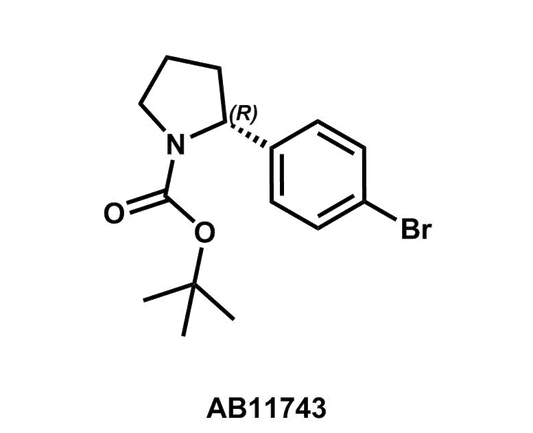 tert-Butyl (R)-2-(4-bromophenyl)pyrrolidine-1-carboxylate