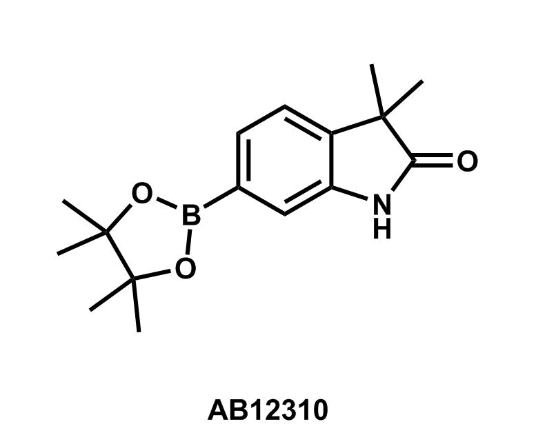 3,3-Dimethyl-6-(4,4,5,5-tetramethyl-1,3,2-dioxaborolan-2-yl)indolin-2-one