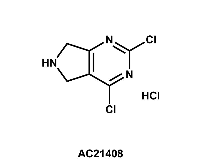 2,4-Dichloro-6,7-dihydro-5H-pyrrolo[3,4-d]pyrimidine hydrochloride - Achmem