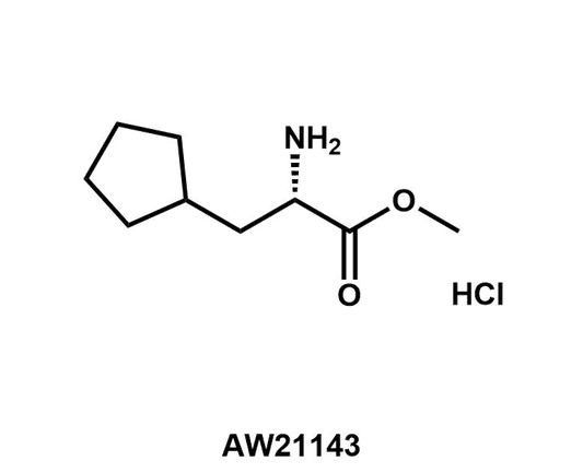 (S)-Methyl 2-amino-3-cyclopentylpropanoate HCl