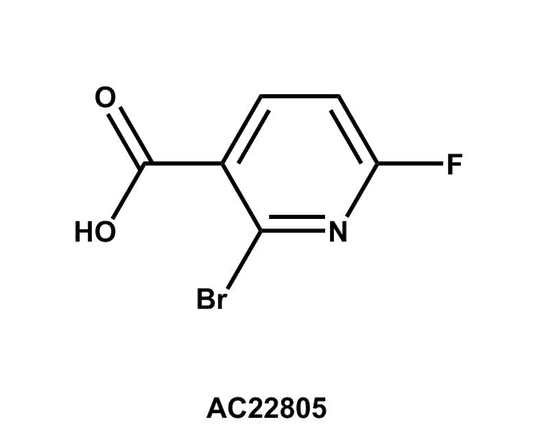 2-Bromo-6-fluoronicotinic acid - Achmem