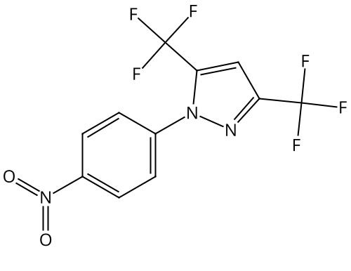 1-(4-Nitrophenyl)-3,5-bis(trifluoromethyl)-1H-pyrazole - Achmem