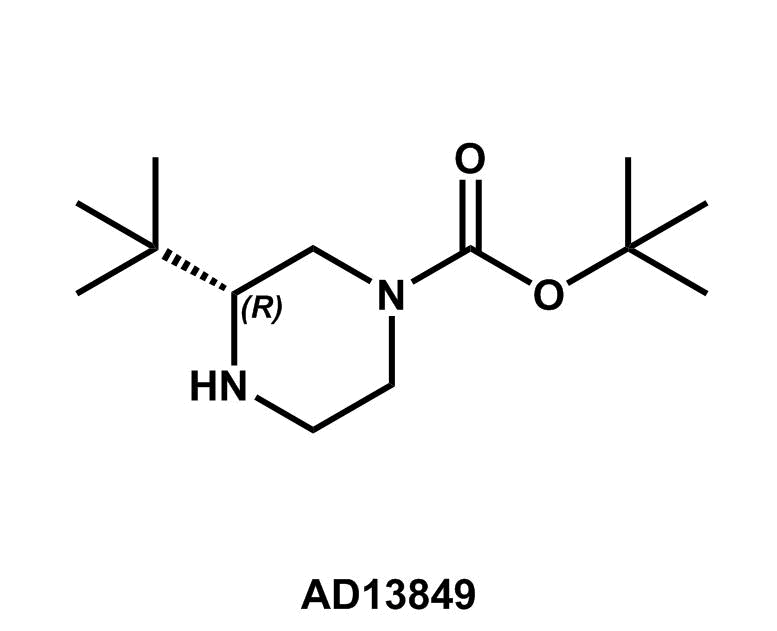 tert-Butyl (3R)-3-tert-butylpiperazine-1-carboxylate - Achmem