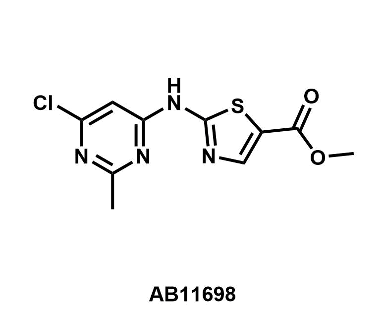 2-[(6-Chloro-2-methyl-4-pyrimidinyl)amino]-5-thiazolecarboxylic acid methyl ester