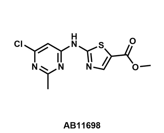 2-[(6-Chloro-2-methyl-4-pyrimidinyl)amino]-5-thiazolecarboxylic acid methyl ester