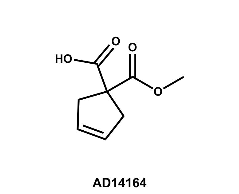 3-Cyclopentene-1,1-dicarboxylic acid monomethyl ester