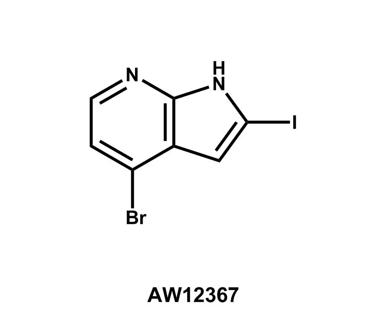 4-Bromo-2-iodo-1H-pyrrolo[2,3-b]pyridine