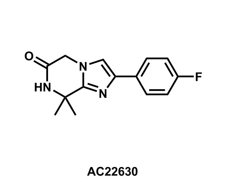 2-(4-Fluorophenyl)-8,8-dimethyl-7,8-dihydroimidazo[1,2-a]pyrazin-6(5H)-one