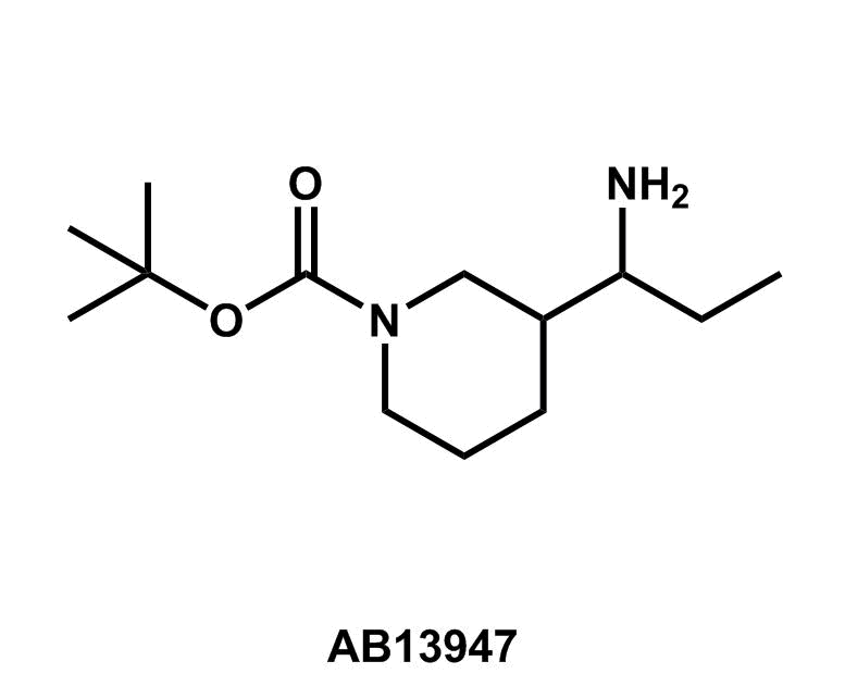 tert-Butyl 3-(1-aminopropyl)piperidine-1-carboxylate