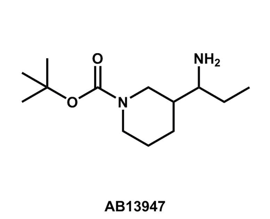 tert-Butyl 3-(1-aminopropyl)piperidine-1-carboxylate