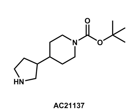 tert-Butyl 4-(pyrrolidin-3-yl)piperidine-1-carboxylate - Achmem