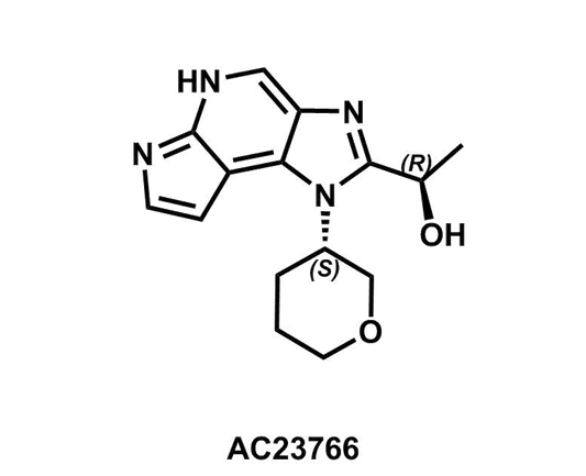 (R)-1-(1-((S)-Tetrahydro-2H-pyran-3-yl)-1,6-dihydroimidazo[4,5-d]pyrrolo[2,3-b]pyridin-2-yl)ethanol