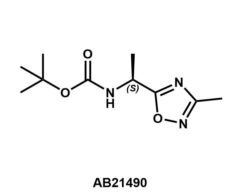 tert-Butyl (S)-(1-(3-methyl-1,2,4-oxadiazol-5-yl)ethyl)carbamate