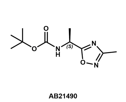 tert-Butyl (S)-(1-(3-methyl-1,2,4-oxadiazol-5-yl)ethyl)carbamate