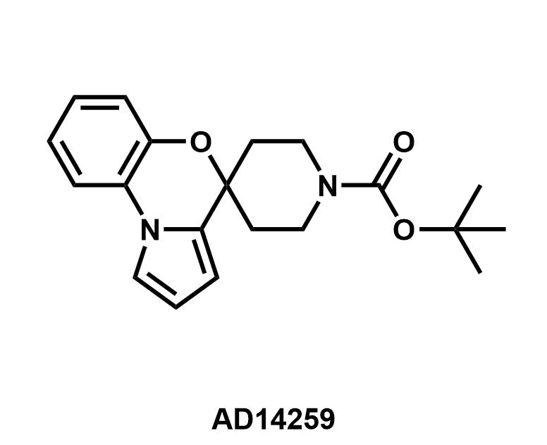 1,1-Dimethylethyl spiro[piperidine-4,4′-[4H]pyrrolo[2,1-c][1,4]benzoxazine]-1-carboxylate