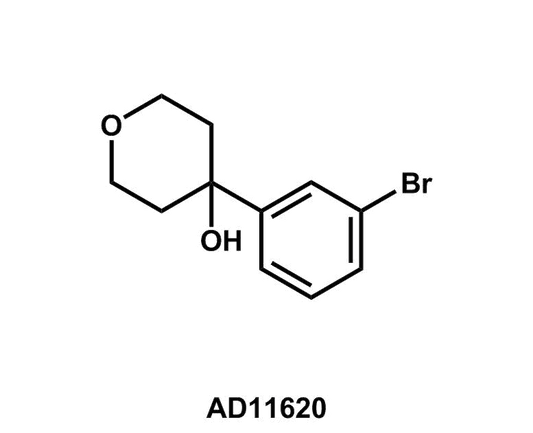 2H-Pyran-4-ol, 4-(3-bromophenyl)tetrahydro-