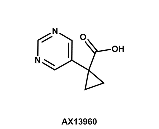 1-(Pyrimidin-5-yl)cyclopropanecarboxylic acid