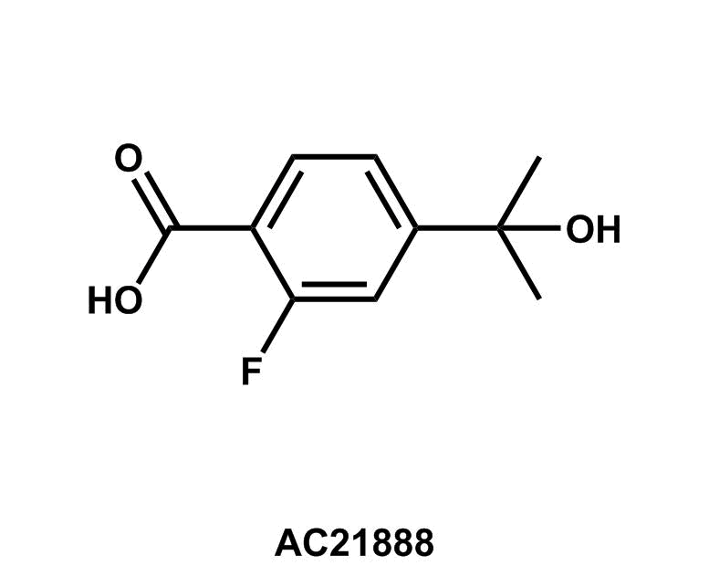 2-Fluoro-4-(2-hydroxypropan-2-yl)benzoic acid