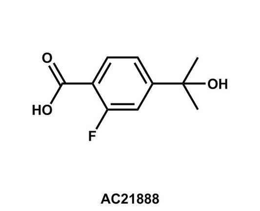 2-Fluoro-4-(2-hydroxypropan-2-yl)benzoic acid