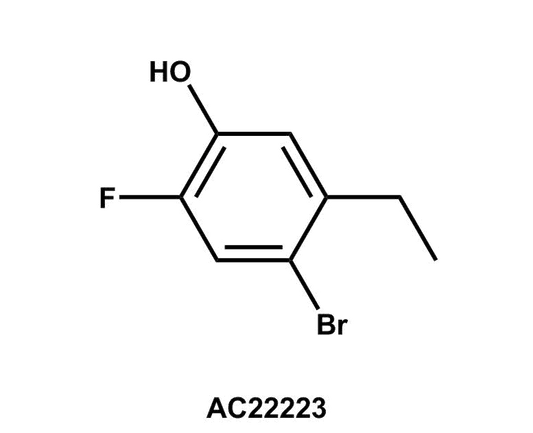 4-Bromo-5-ethyl-2-fluorophenol - Achmem