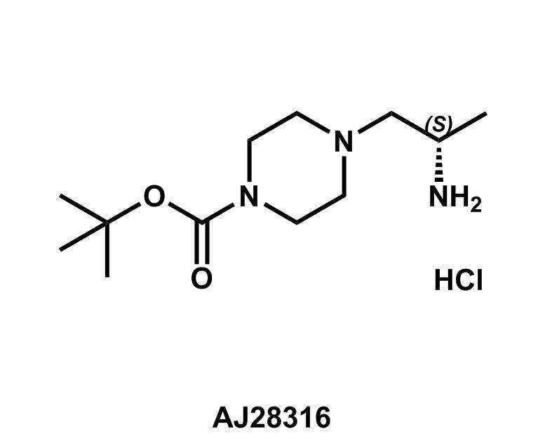 tert-Butyl (S)-4-(2-aminopropyl)piperazine-1-carboxylate hydrochloride