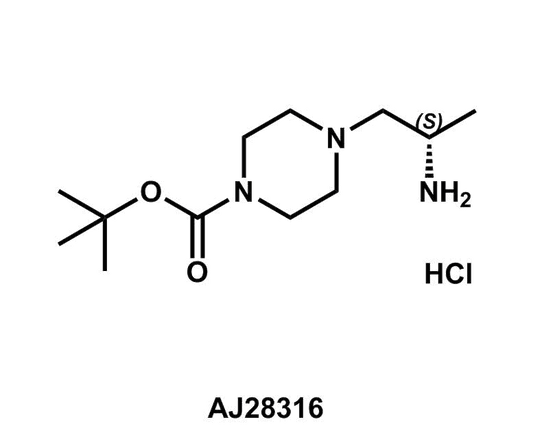 tert-Butyl (S)-4-(2-aminopropyl)piperazine-1-carboxylate hydrochloride