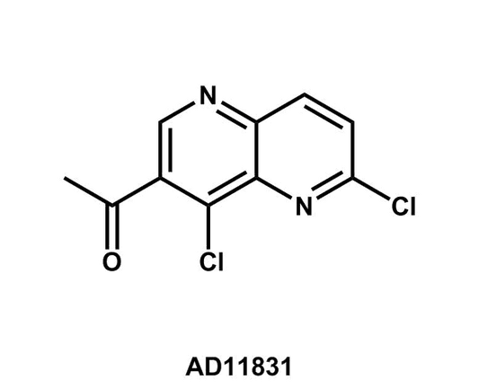 1-(4,6-Dichloro-1,5-naphthyridin-3-yl)ethan-1-one