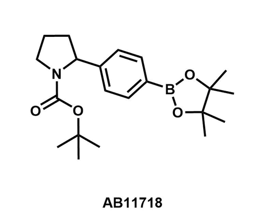 tert-Butyl-2-[4-(4,4,5,5-tetramethyl-1,3,2-dioxaborolan-2-yl)phenyl]pyrrolidine-1-carboxylate