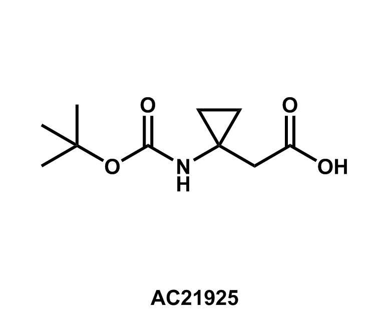 2-(1-((tert-Butoxycarbonyl)amino)cyclopropyl)acetic acid