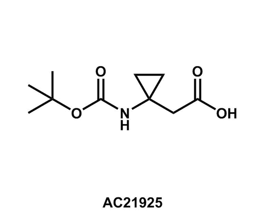 2-(1-((tert-Butoxycarbonyl)amino)cyclopropyl)acetic acid