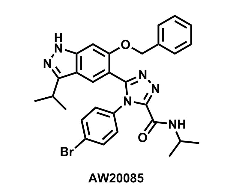 5-(6-(Benzyloxy)-3-isopropyl-1H-indazol-5-yl)-4-(4-bromophenyl)-N-isopropyl-4H-1,2,4-triazole-3-carboxamide