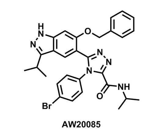 5-(6-(Benzyloxy)-3-isopropyl-1H-indazol-5-yl)-4-(4-bromophenyl)-N-isopropyl-4H-1,2,4-triazole-3-carboxamide