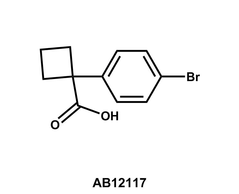 1-(4-Bromophenyl)cyclobutane-1-carboxylic acid