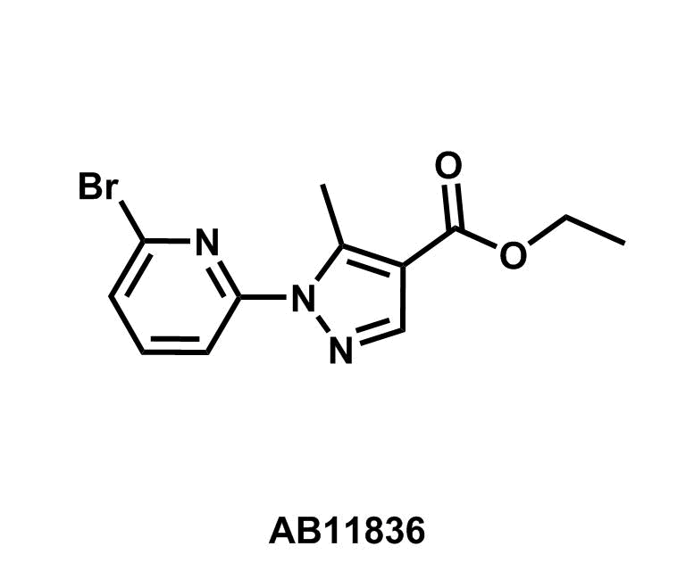 1-(6-Bromo-pyridin-2-yl)-3-methyl-1H-pyrazole-4-carboxylic acid ethyl ester