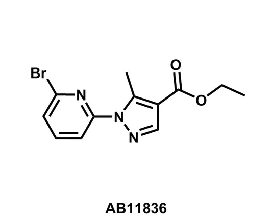 1-(6-Bromo-pyridin-2-yl)-3-methyl-1H-pyrazole-4-carboxylic acid ethyl ester