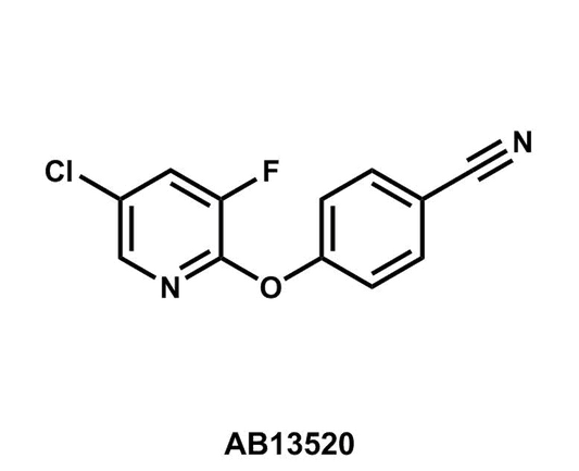 4-((5-Chloro-3-fluoropyridin-2-yl)oxy)benzonitrile