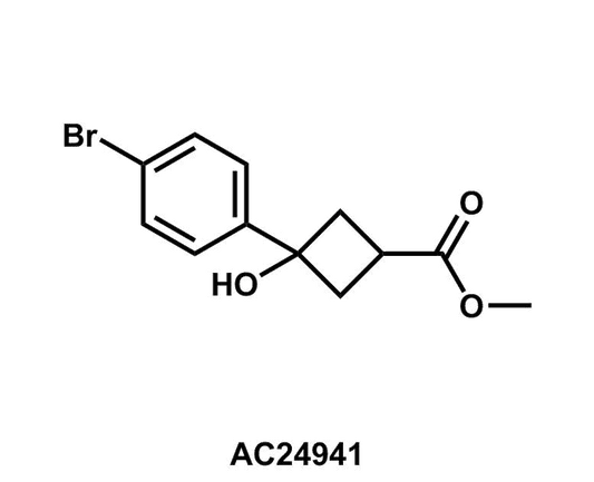 Methyl 3-(4-bromophenyl)-3-hydroxycyclobutanecarboxylate