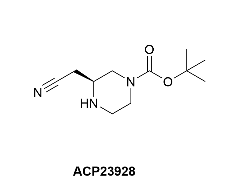 tert-butyl (S)-3-(cyanomethyl)piperazine-1-carboxylate